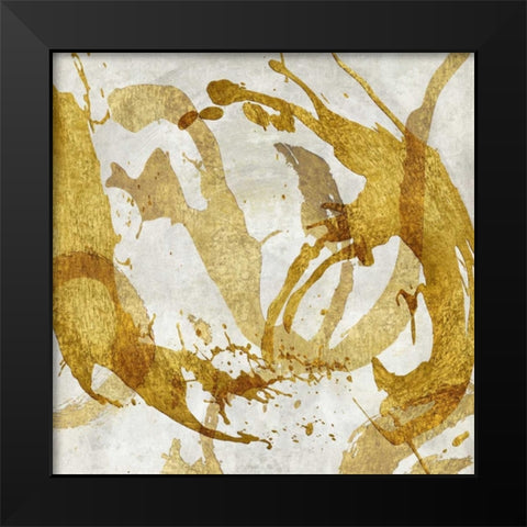 Jubilant II Black Modern Wood Framed Art Print by Davila, Jordan