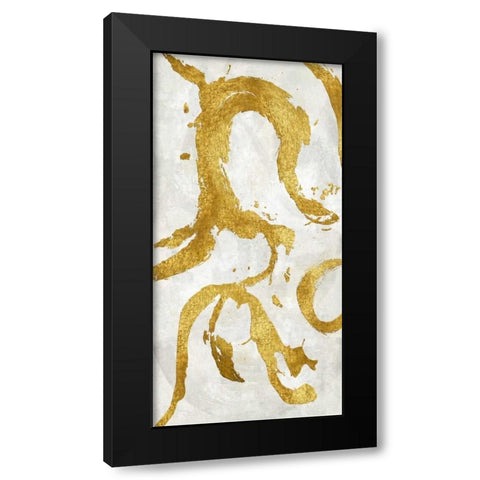 Exuberant I Black Modern Wood Framed Art Print by Davila, Jordan