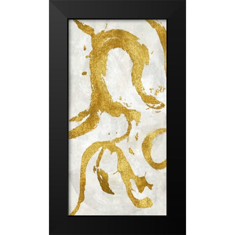 Exuberant I Black Modern Wood Framed Art Print by Davila, Jordan