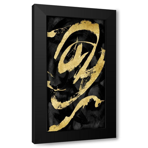 Rambunctious I Black Modern Wood Framed Art Print with Double Matting by Davila, Jordan