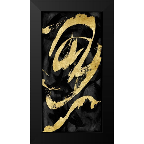 Rambunctious I Black Modern Wood Framed Art Print by Davila, Jordan