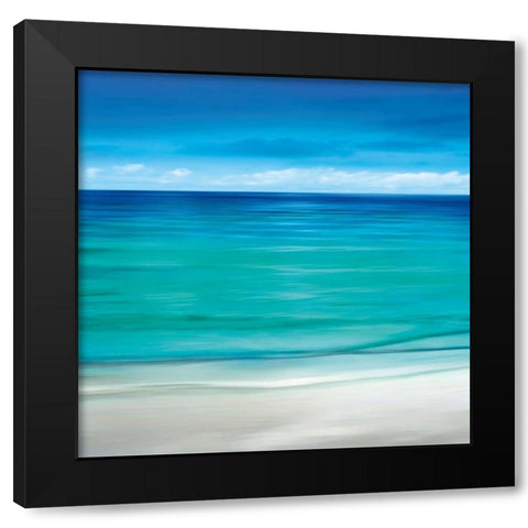 Paradise II Black Modern Wood Framed Art Print by Bailey, Jennifer