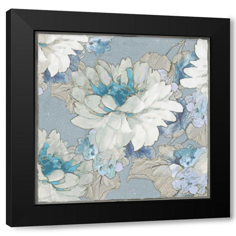 Earthly Delights II Black Modern Wood Framed Art Print by Stevens, Jesse