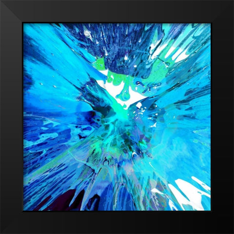 Fearless I Black Modern Wood Framed Art Print by Evans, Josh