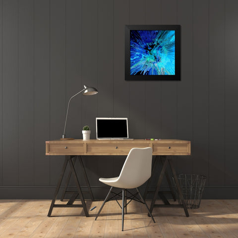 Fearless II Black Modern Wood Framed Art Print by Evans, Josh