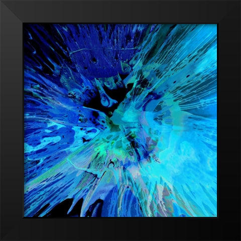 Fearless II Black Modern Wood Framed Art Print by Evans, Josh