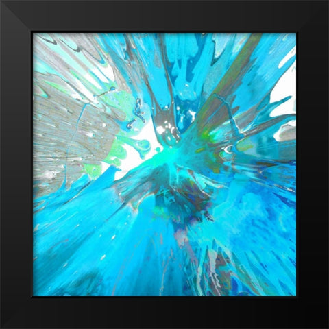 Fearless III Black Modern Wood Framed Art Print by Evans, Josh