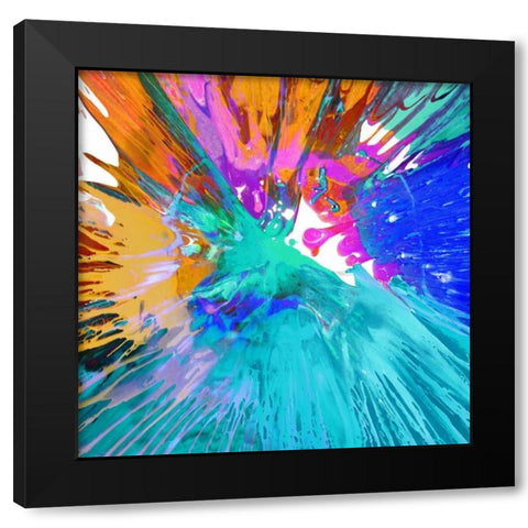 Unabashed II Black Modern Wood Framed Art Print with Double Matting by Evans, Josh