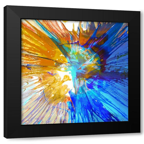 Not Shy I Black Modern Wood Framed Art Print by Evans, Josh