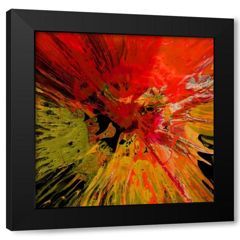 Not Shy III Black Modern Wood Framed Art Print with Double Matting by Evans, Josh