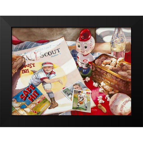 Boys of summer Black Modern Wood Framed Art Print by Koenig, Judy