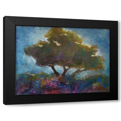 Life tree Black Modern Wood Framed Art Print with Double Matting by Foster, Joseph Marshal