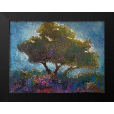 Life tree Black Modern Wood Framed Art Print by Foster, Joseph Marshal
