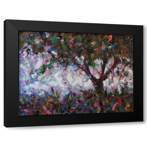 Tree Branch Black Modern Wood Framed Art Print with Double Matting by Foster, Joseph Marshal