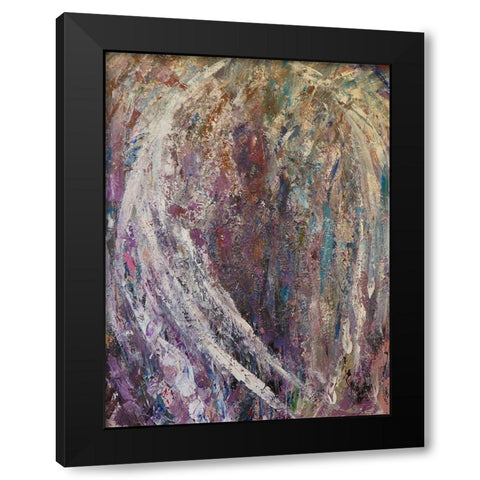 Wings Black Modern Wood Framed Art Print by Foster, Joseph Marshal