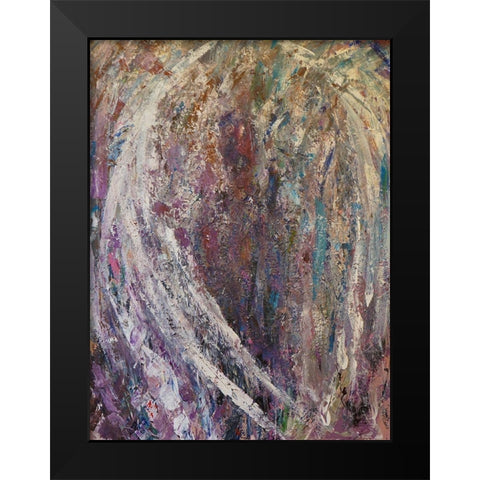 Wings Black Modern Wood Framed Art Print by Foster, Joseph Marshal