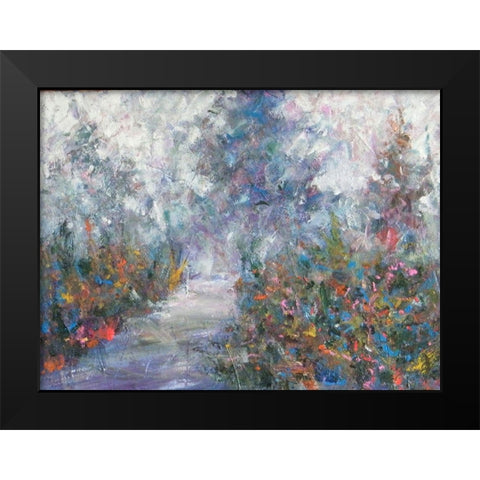 Walking Path II Black Modern Wood Framed Art Print by Foster, Joseph Marshal