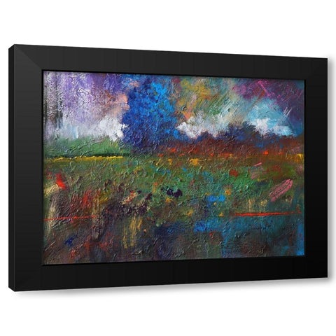 Landscape I Black Modern Wood Framed Art Print by Foster, Joseph Marshal
