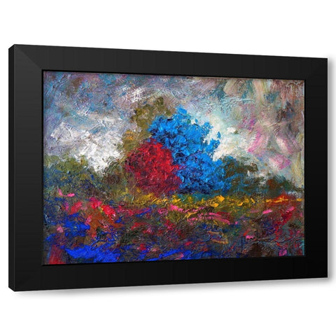 Landscape II Black Modern Wood Framed Art Print by Foster, Joseph Marshal