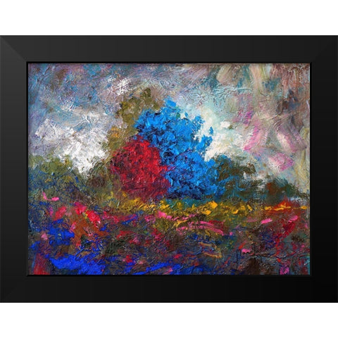 Landscape II Black Modern Wood Framed Art Print by Foster, Joseph Marshal