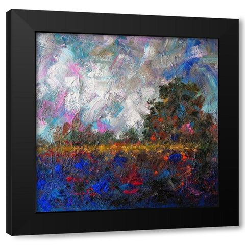 Landscape III Black Modern Wood Framed Art Print by Foster, Joseph Marshal
