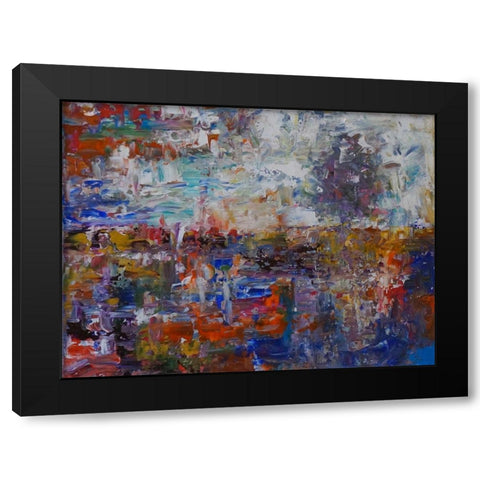Horizon II Black Modern Wood Framed Art Print by Foster, Joseph Marshal