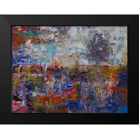 Horizon II Black Modern Wood Framed Art Print by Foster, Joseph Marshal