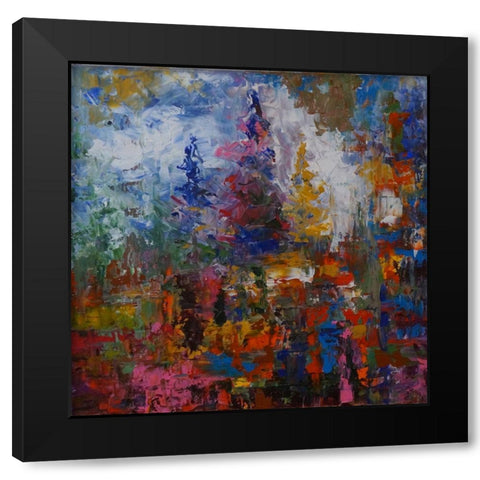 Horizon III Black Modern Wood Framed Art Print by Foster, Joseph Marshal