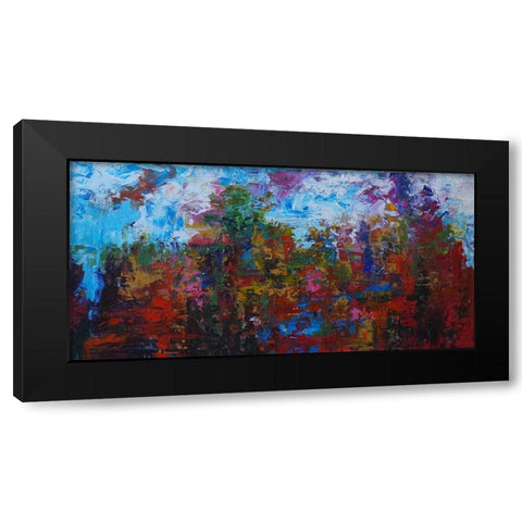 Horizon IV Black Modern Wood Framed Art Print by Foster, Joseph Marshal