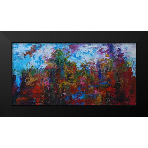 Horizon IV Black Modern Wood Framed Art Print by Foster, Joseph Marshal