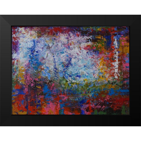 Horizon VI Black Modern Wood Framed Art Print by Foster, Joseph Marshal