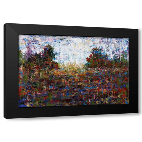 Landscape Black Modern Wood Framed Art Print with Double Matting by Foster, Joseph Marshal