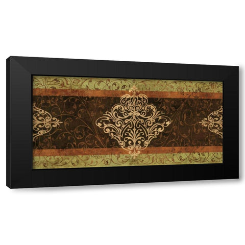Classical I Black Modern Wood Framed Art Print with Double Matting by Oliver, Jenny