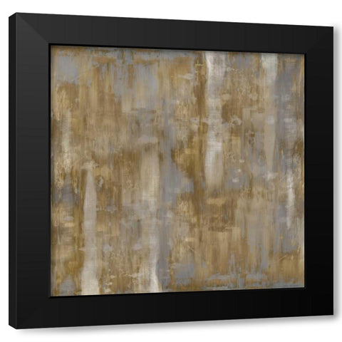 Suble Variations Black Modern Wood Framed Art Print by Turner, Justin