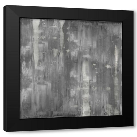 Variations in Grey Black Modern Wood Framed Art Print with Double Matting by Turner, Justin