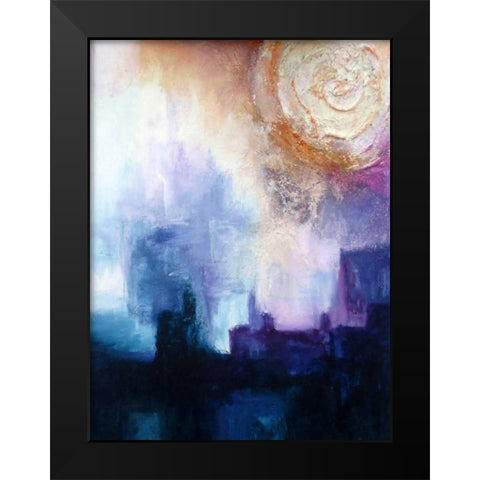 Dreams Found Black Modern Wood Framed Art Print by Abbott, Kimberly