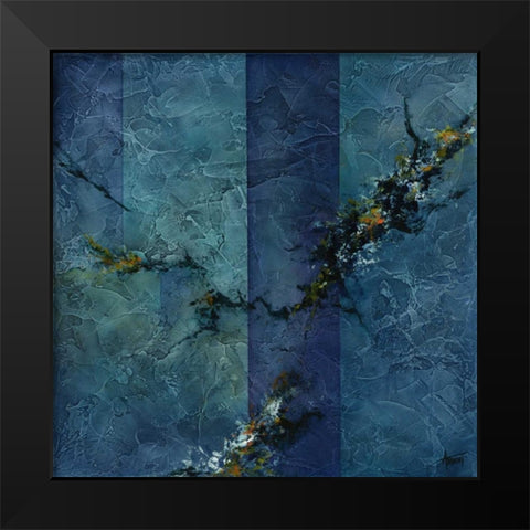 Spellbound Black Modern Wood Framed Art Print by Abbott, Kimberly