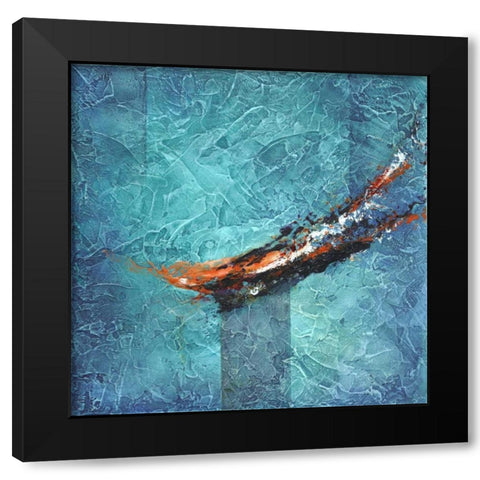 On the Cusp Black Modern Wood Framed Art Print by Abbott, Kimberly