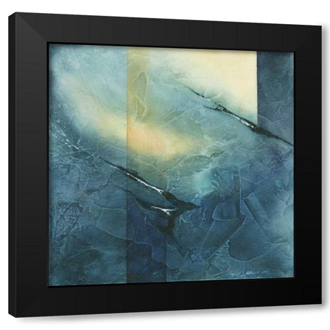 Immersion Black Modern Wood Framed Art Print by Abbott, Kimberly