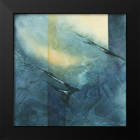 Immersion Black Modern Wood Framed Art Print by Abbott, Kimberly