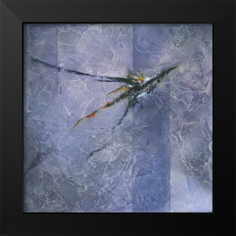 Inspirit Black Modern Wood Framed Art Print by Abbott, Kimberly