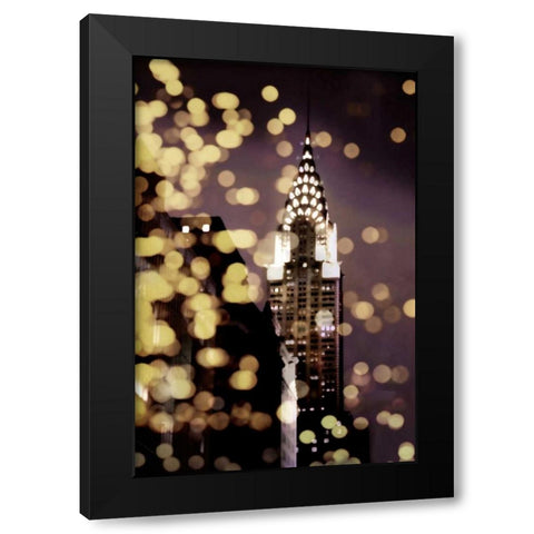 Icon-NYC Black Modern Wood Framed Art Print with Double Matting by Carrigan, Kate