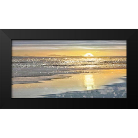 That Sunset Moment Black Modern Wood Framed Art Print by Carrigan, Kate