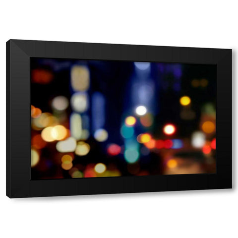 Night Moves Black Modern Wood Framed Art Print by Carrigan, Kate