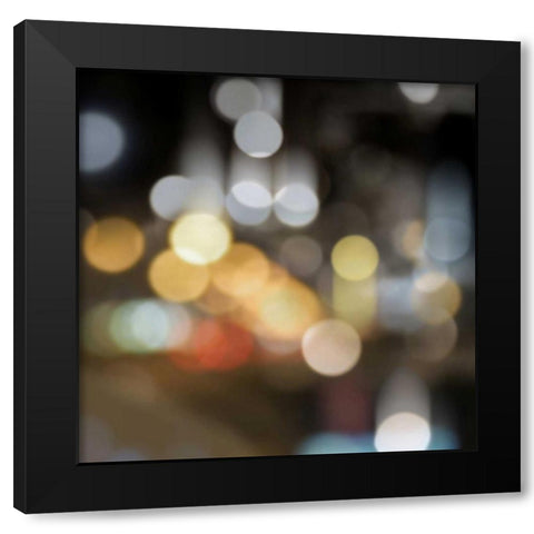 City Lights I Black Modern Wood Framed Art Print by Carrigan, Kate