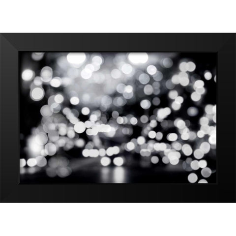 Here Comes the Night Black Modern Wood Framed Art Print by Carrigan, Kate