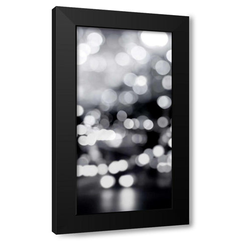 Here Comes the Night Triptych II Black Modern Wood Framed Art Print by Carrigan, Kate