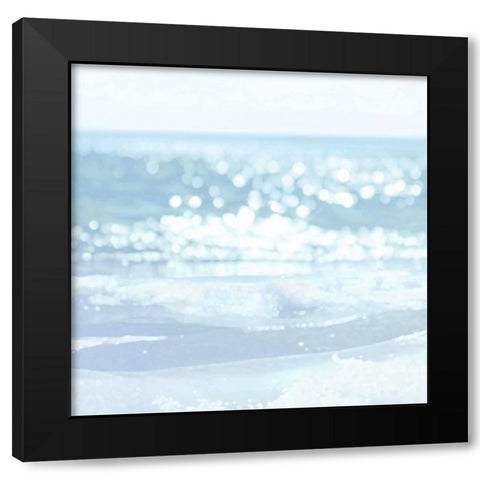 Serene Reflection I Black Modern Wood Framed Art Print by Carrigan, Kate
