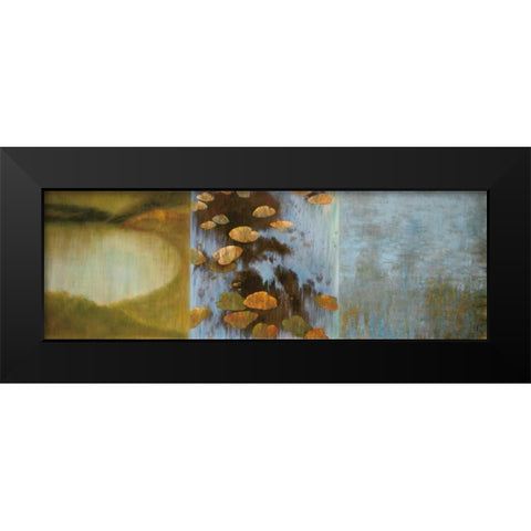 Peaceful Places I Black Modern Wood Framed Art Print by Douglas, Kelly