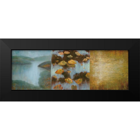 Peaceful Places II Black Modern Wood Framed Art Print by Douglas, Kelly